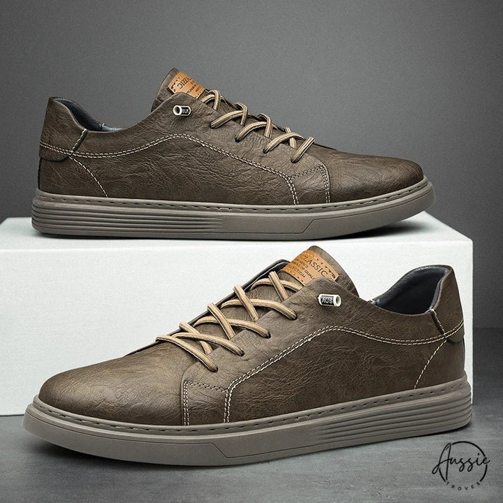 Elliot | Leather Oxford Sneakers