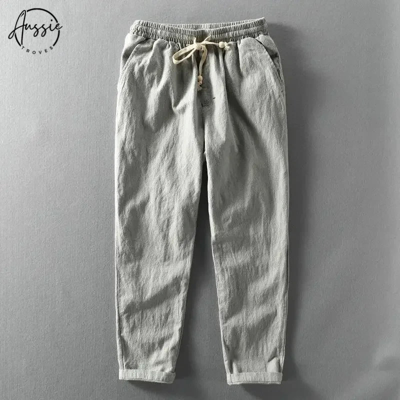 Toby | Men's Linen Summer Pants