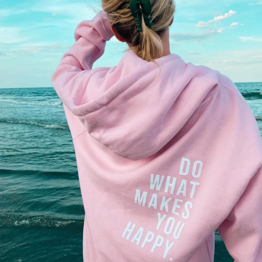 Happy - Stylish Hoodie