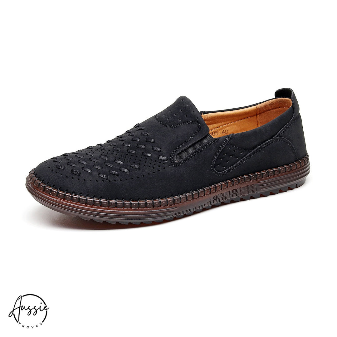 BreezeStep | Handcrafted Breathable Loafers