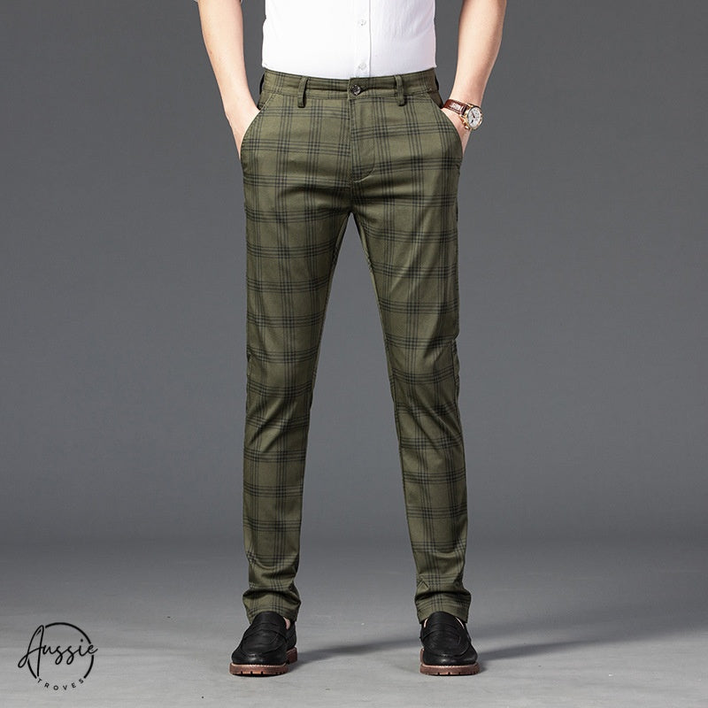 MetroPlaid™ Tailored Trousers