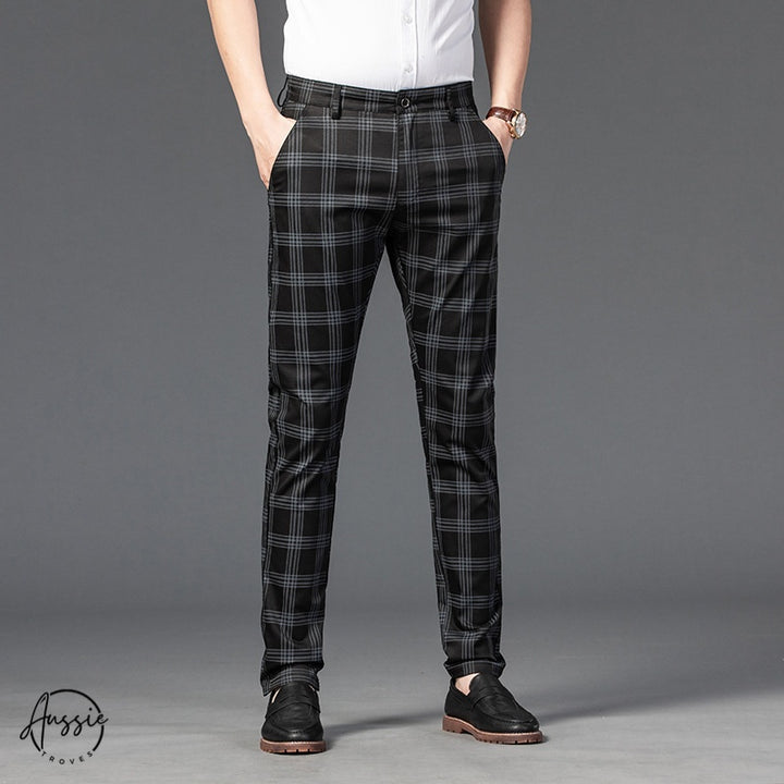 MetroPlaid™ Tailored Trousers