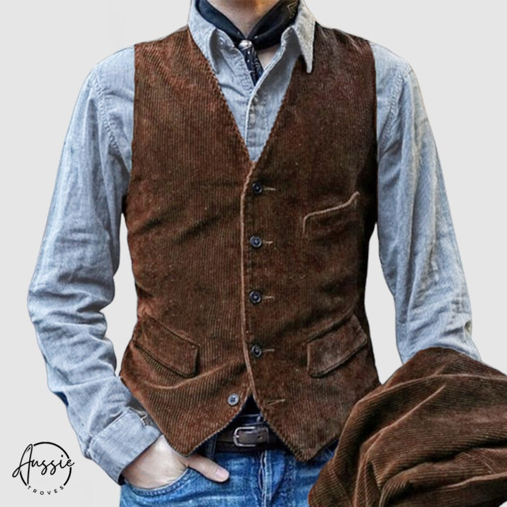Vintage Corduroy Vest