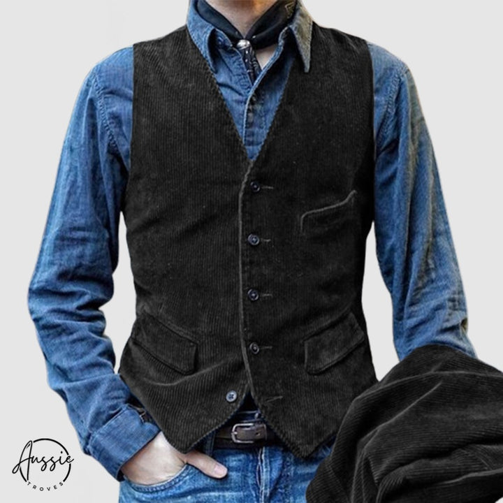 Vintage Corduroy Vest