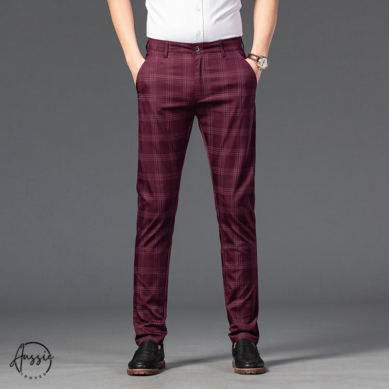 MetroPlaid™ Tailored Trousers