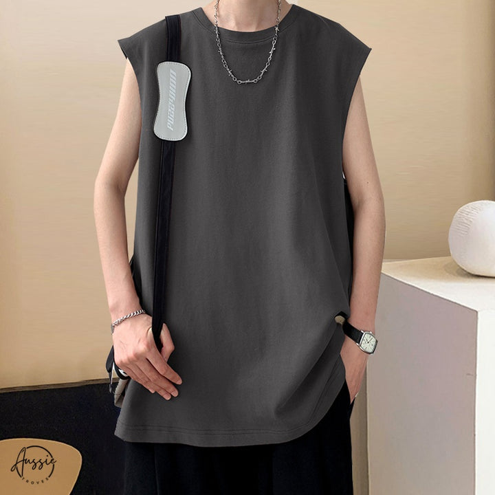 Ezra | Minimalist Sleeveless Tee