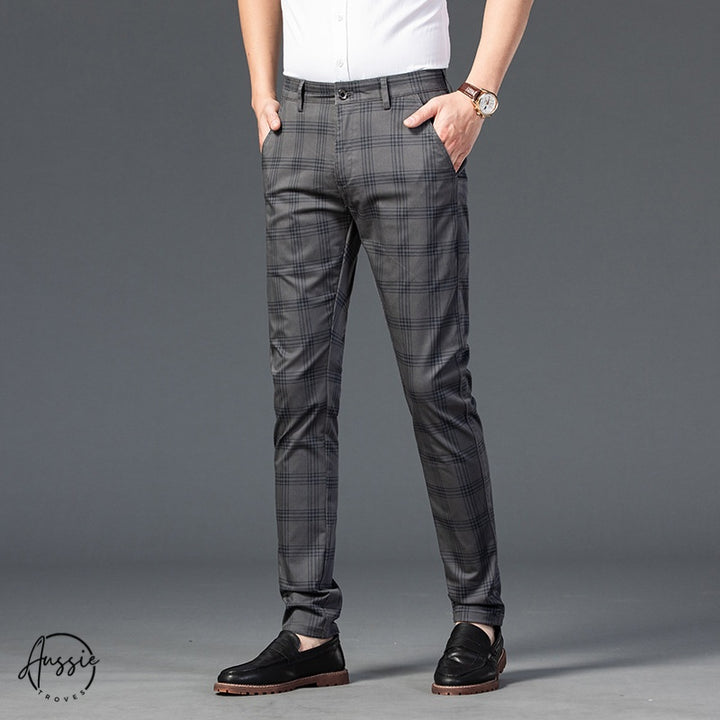 MetroPlaid™ Tailored Trousers