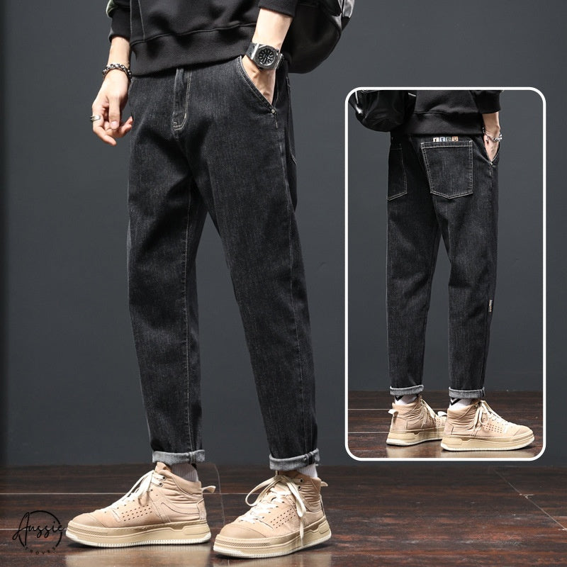 Ryder | Distressed Tapered Jeans