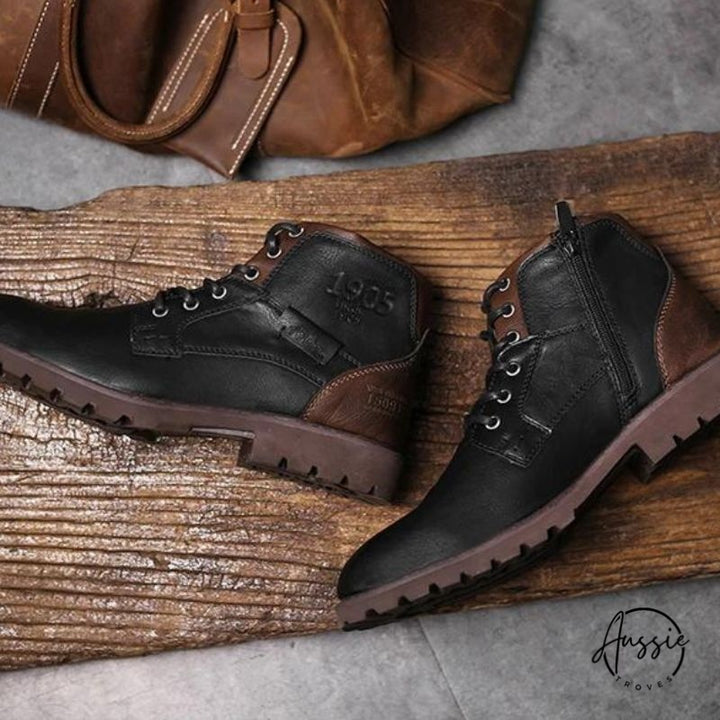 Skyline Explorer | Zip-Up Pilot Boots