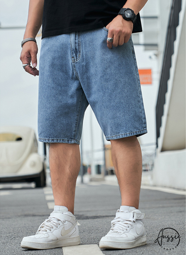 Carson | Relaxed Denim Shorts