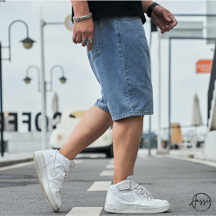 Carson | Relaxed Denim Shorts