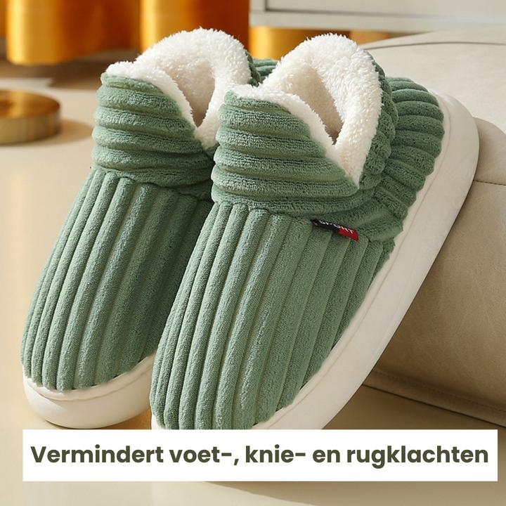 CozyComfort™ Therapeutic Fluffy Fleece Winter Slippers