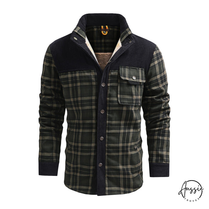 Wanderer | Flannel Jacket with Faux Fur Lining