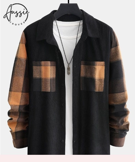 Vanguard | Plaid Contrast Shirt