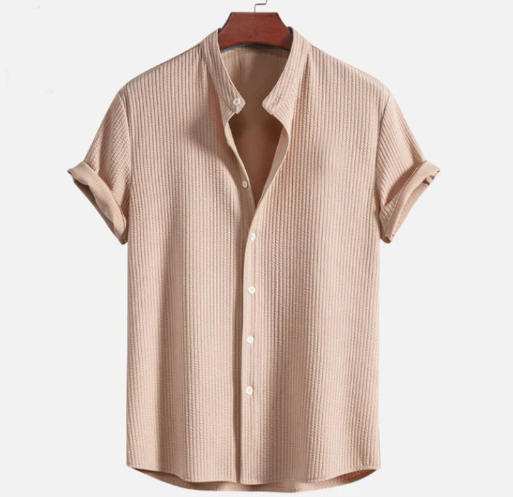 Ottone | Textured Short Sleeve Shirt