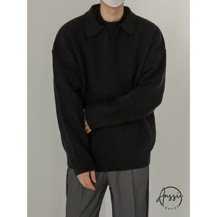 Luca | Relaxed Knitted Polo