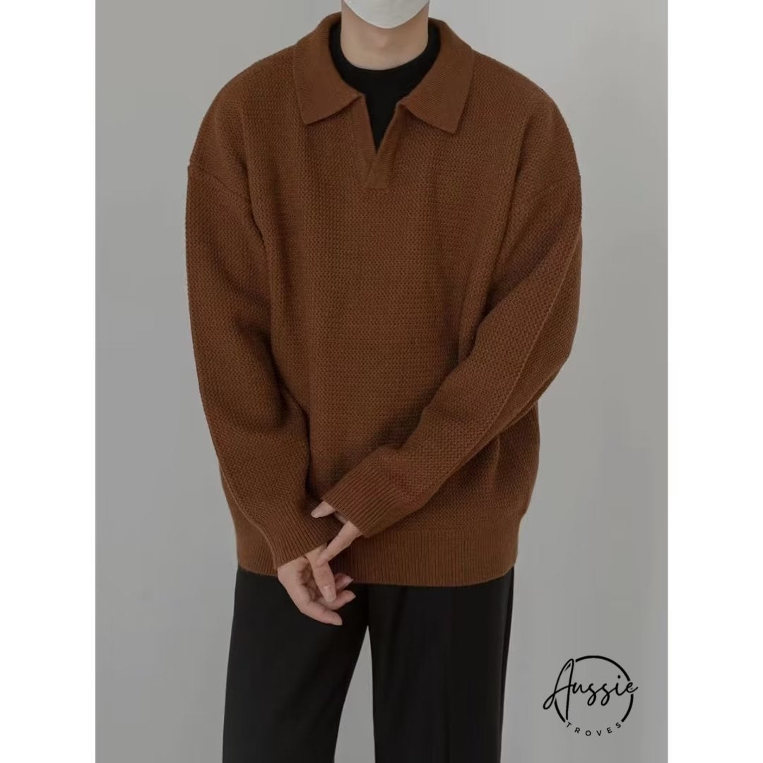 Luca | Relaxed Knitted Polo