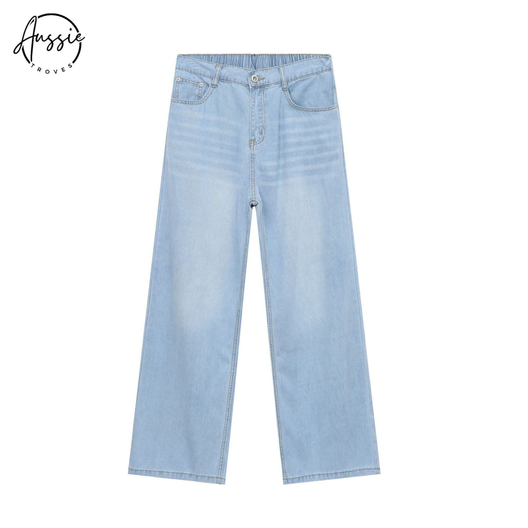 Retro Vibes Baggy Jeans