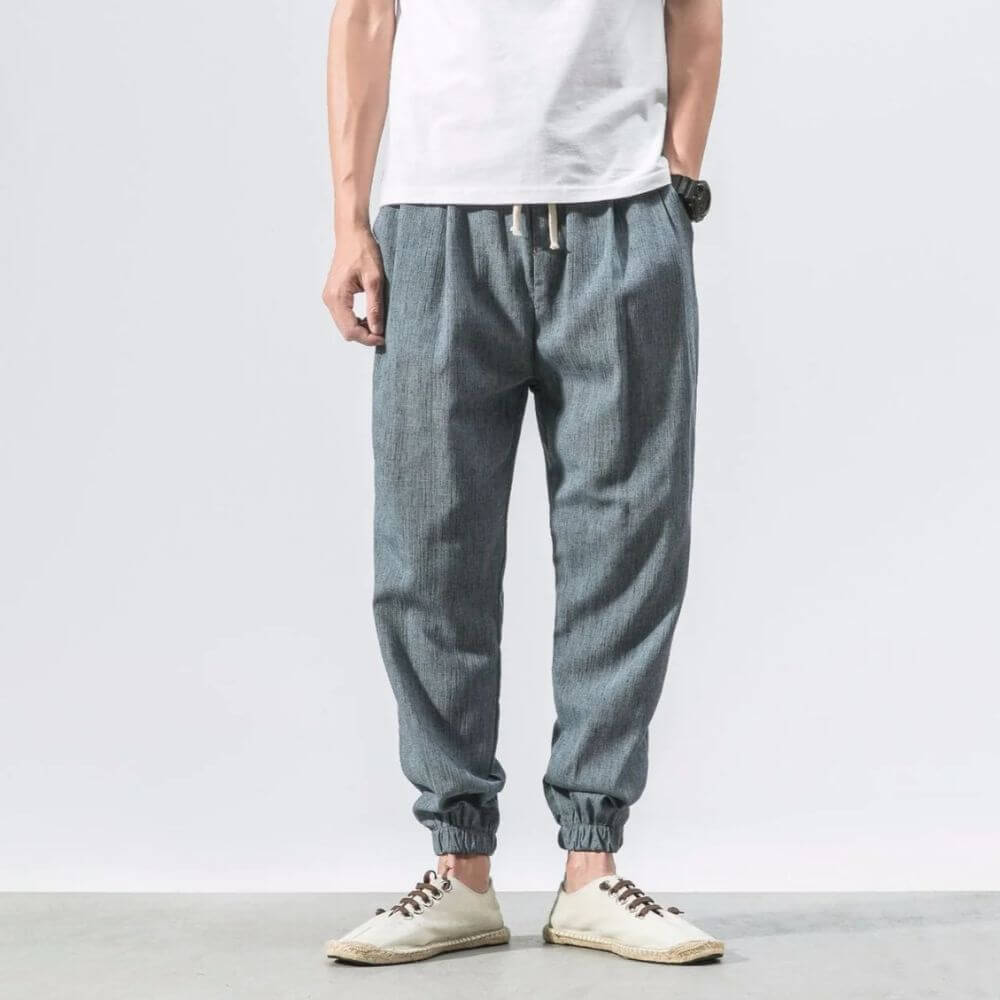 Yoko - Lightweight Cotton-Linen Pants