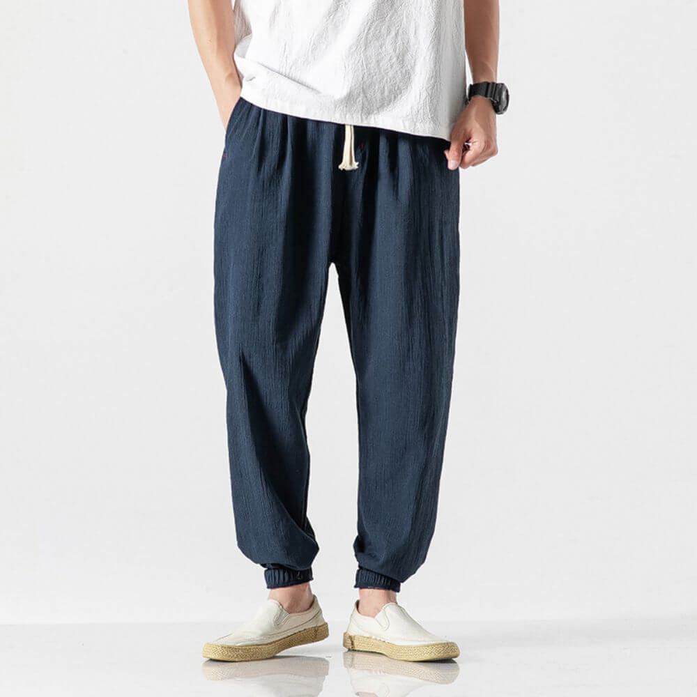 Yoko - Lightweight Cotton-Linen Pants