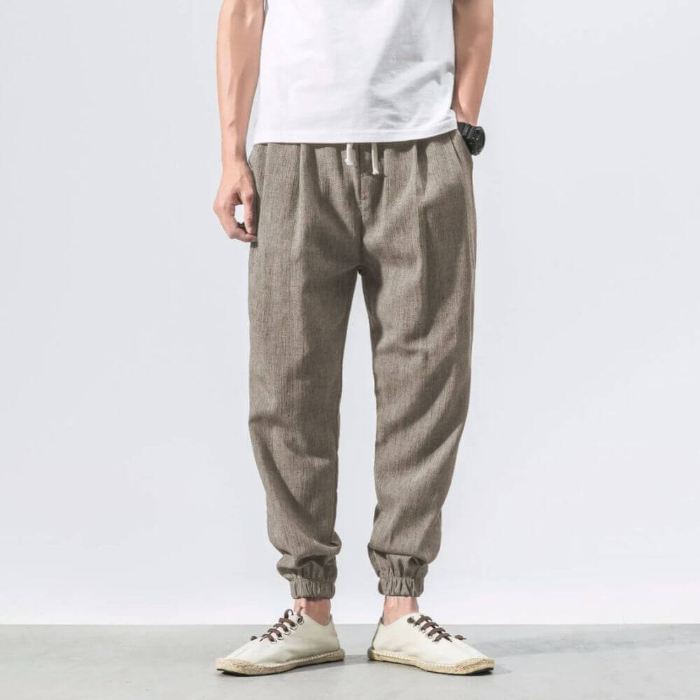 Yoko - Lightweight Cotton-Linen Pants