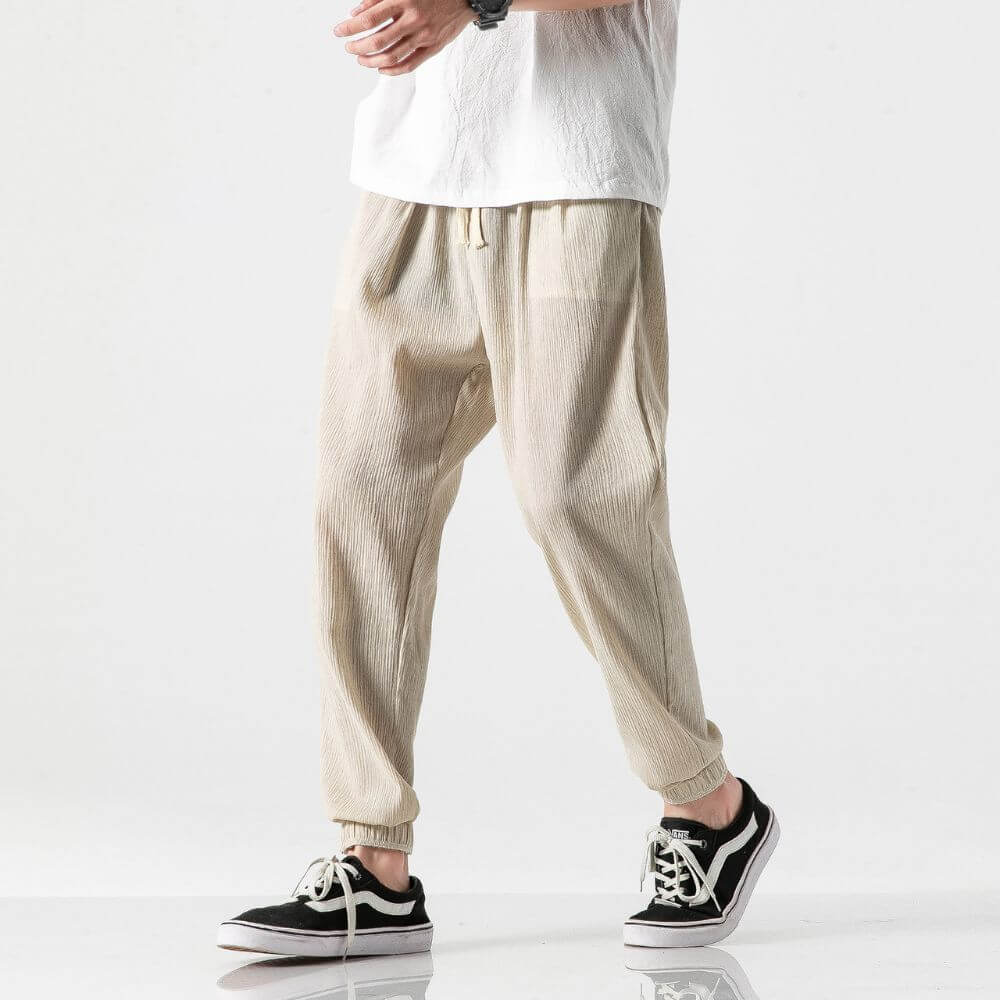 Yoko - Lightweight Cotton-Linen Pants