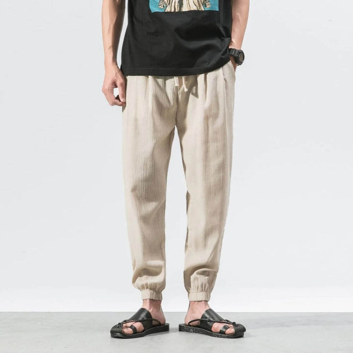 Yoko - Lightweight Cotton-Linen Pants