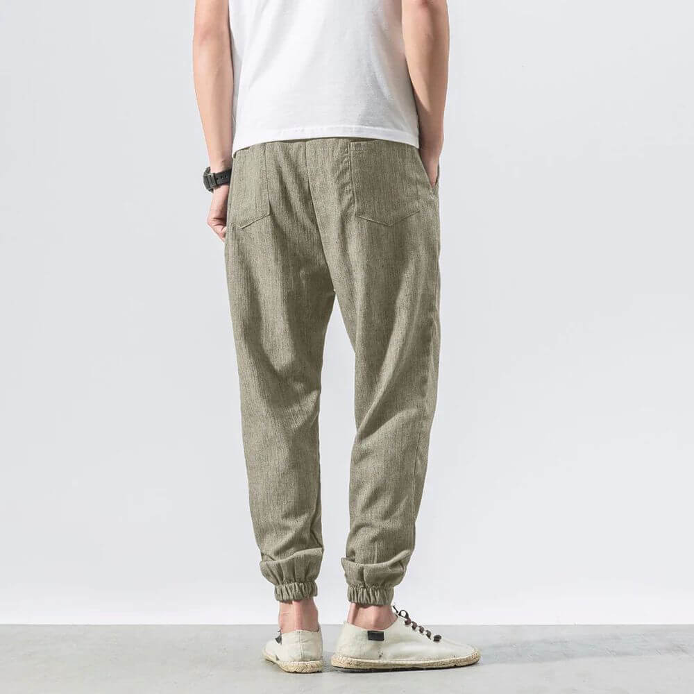 Yoko - Lightweight Cotton-Linen Pants