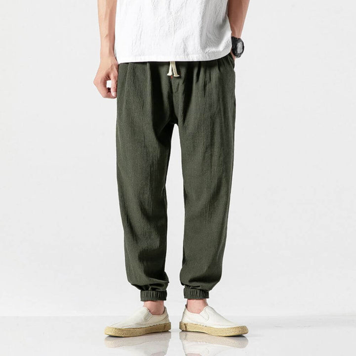 Yoko - Lightweight Cotton-Linen Pants