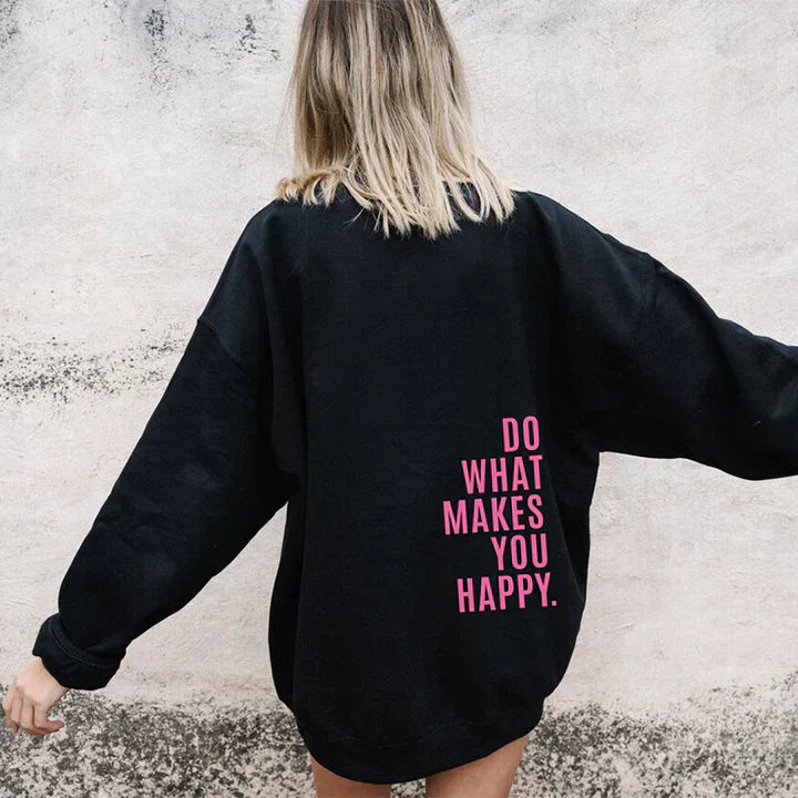 Happy - Stylish Hoodie