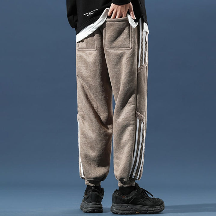 Strike Stripe Sherpa Joggers