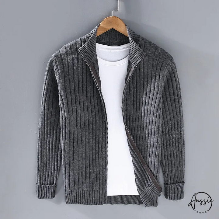 Haven | Men's Shetland Wool Cardigan