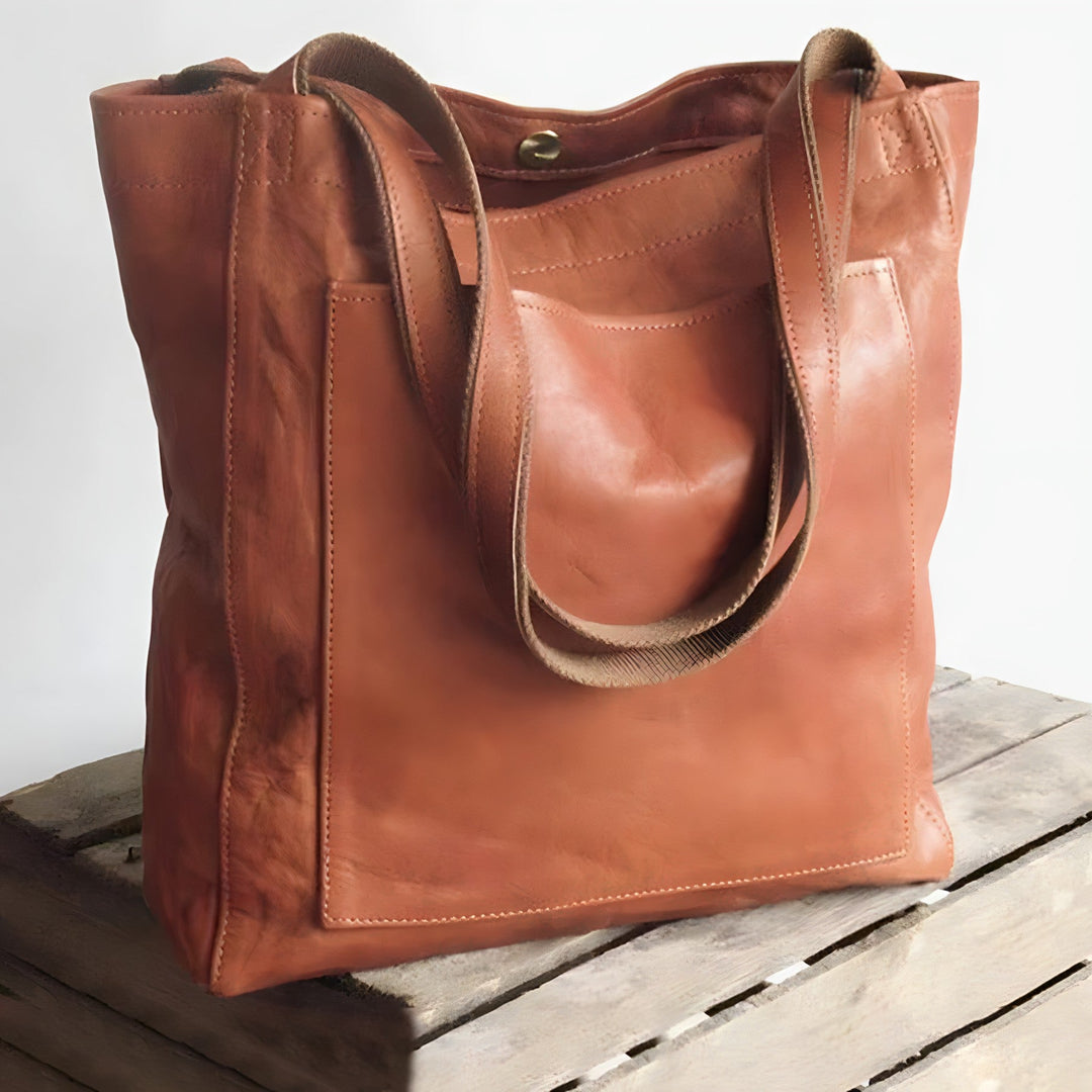 Handcrafted stylish leather bag