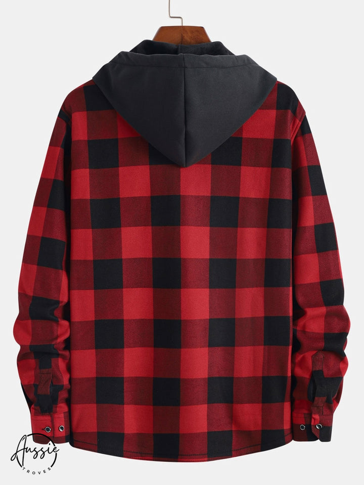 Hudson | Hooded Flannel Shirt