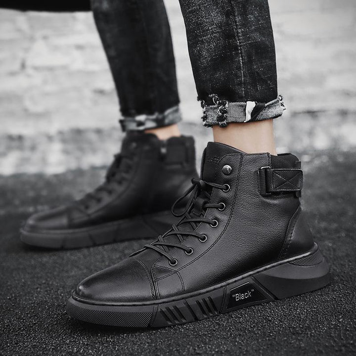 Davido - Robust black  men's boots