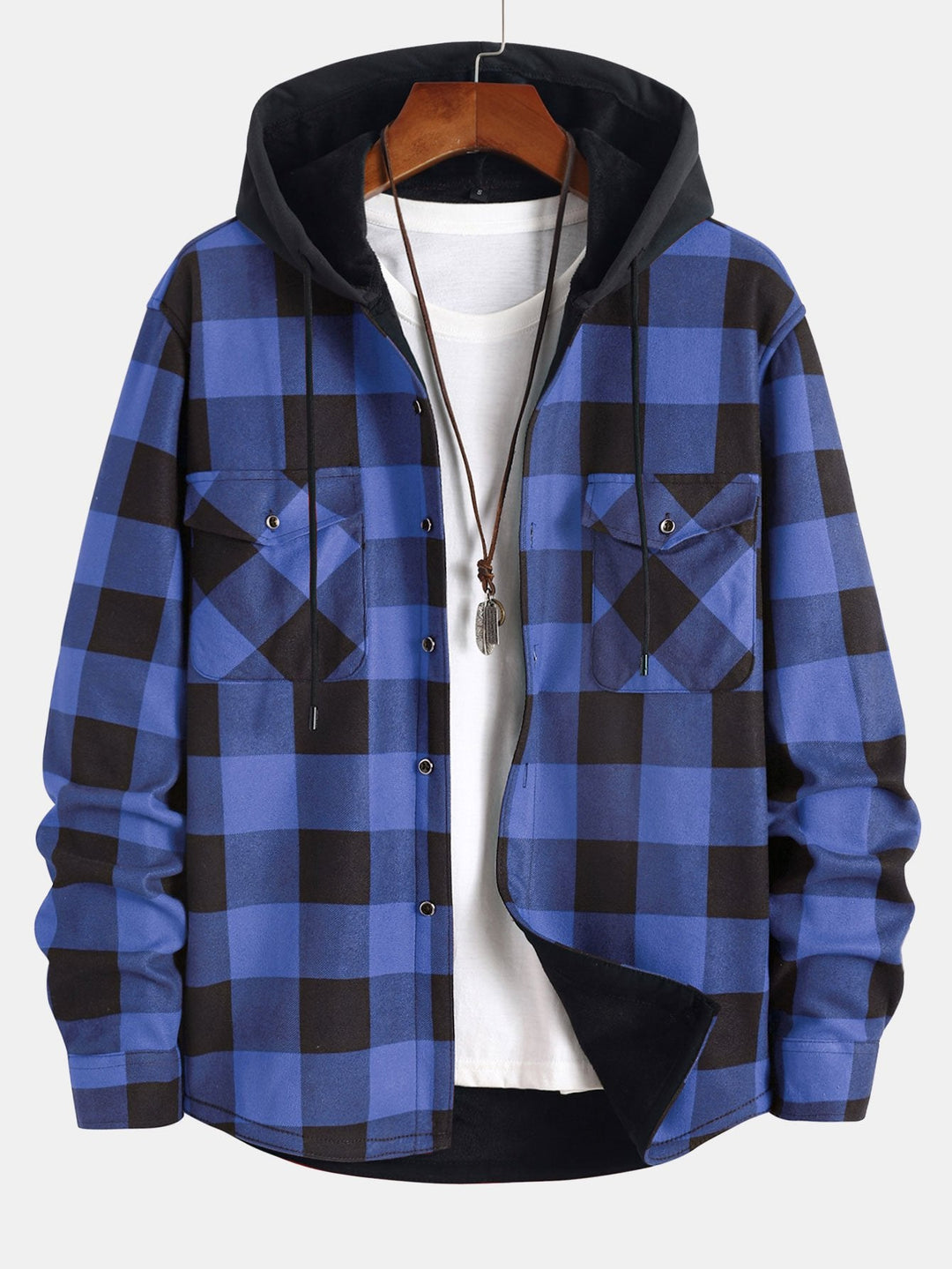 Hudson | Hooded Flannel Shirt