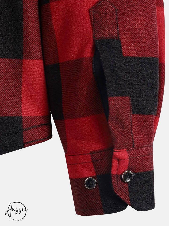 Hudson | Hooded Flannel Shirt