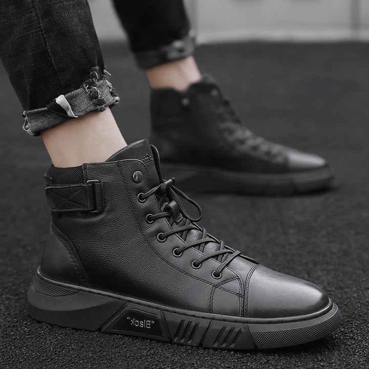 Davido - Robust black  men's boots