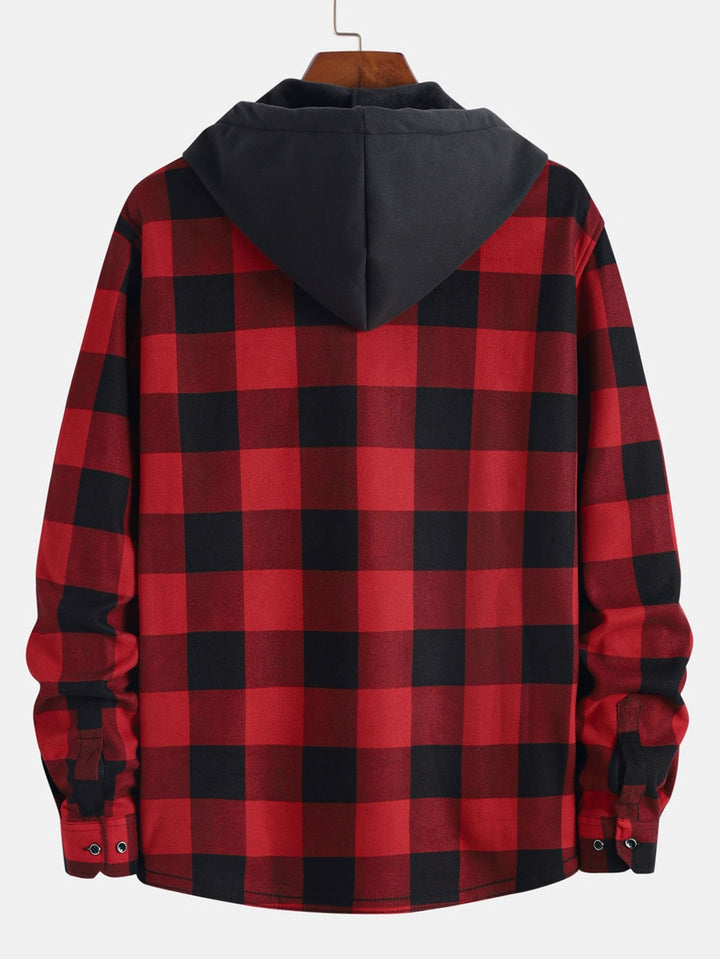 Hudson | Hooded Flannel Shirt