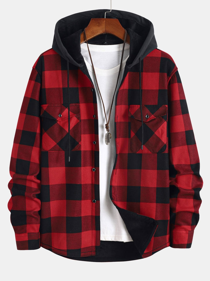 Hudson | Hooded Flannel Shirt