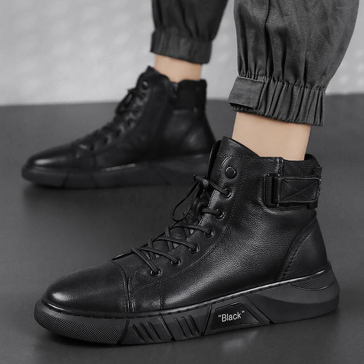 Davido - Robust black  men's boots