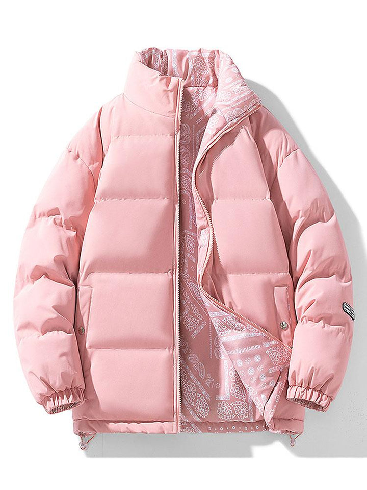 Paisley Charm | Reversible Puffer Coat