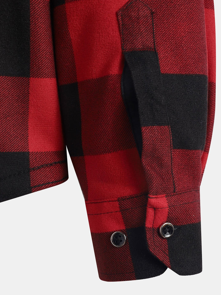 Hudson | Hooded Flannel Shirt