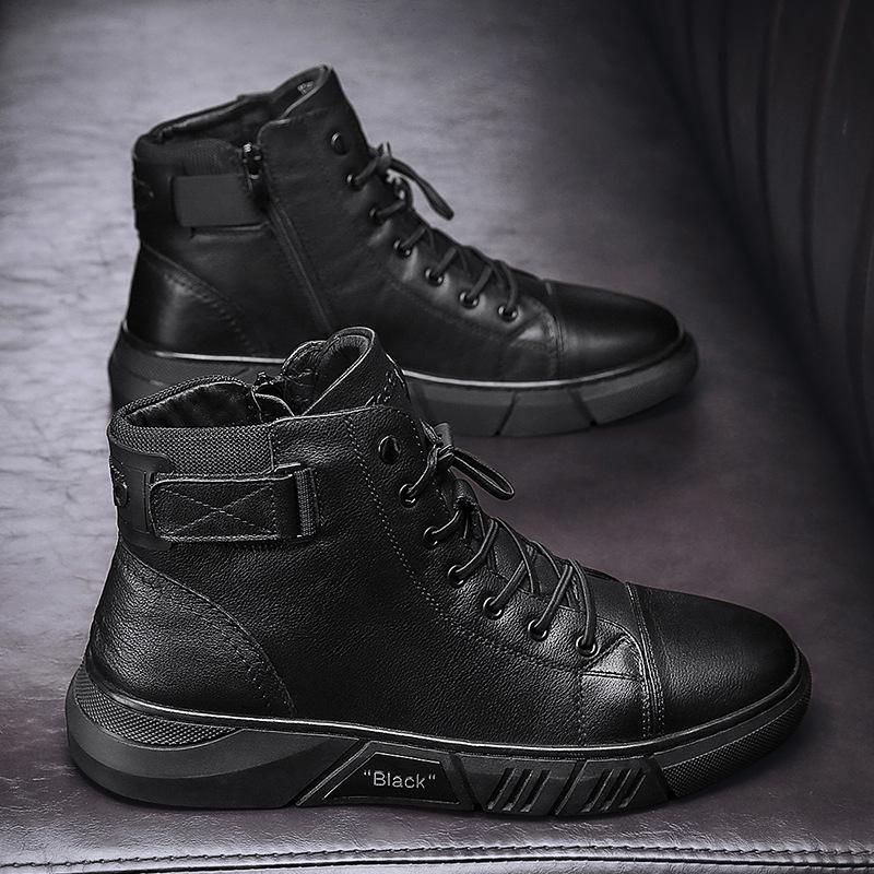 Davido - Robust black  men's boots