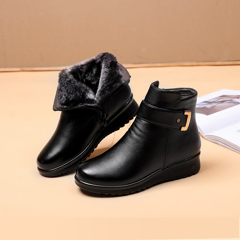 Women Leather Boots