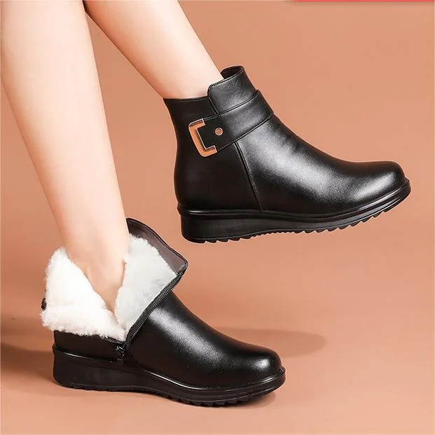 Women Leather Boots